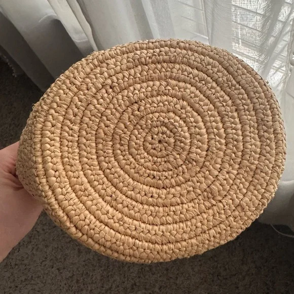 Sezane Josie Basket, Natural Flower Raffia - Picture 11 of 14